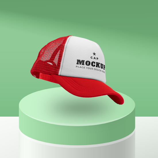 Motif Jaring (Trucker Hat)
