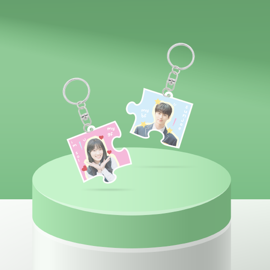 Gantungan Kunci Couple Akrilik (Gabung)