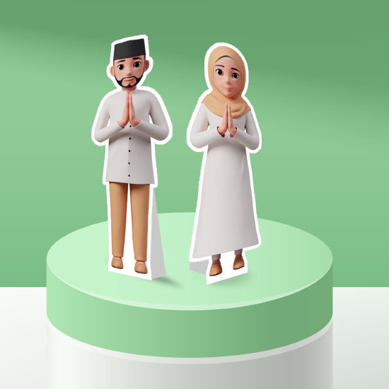 Character Akrilik Standee - A6